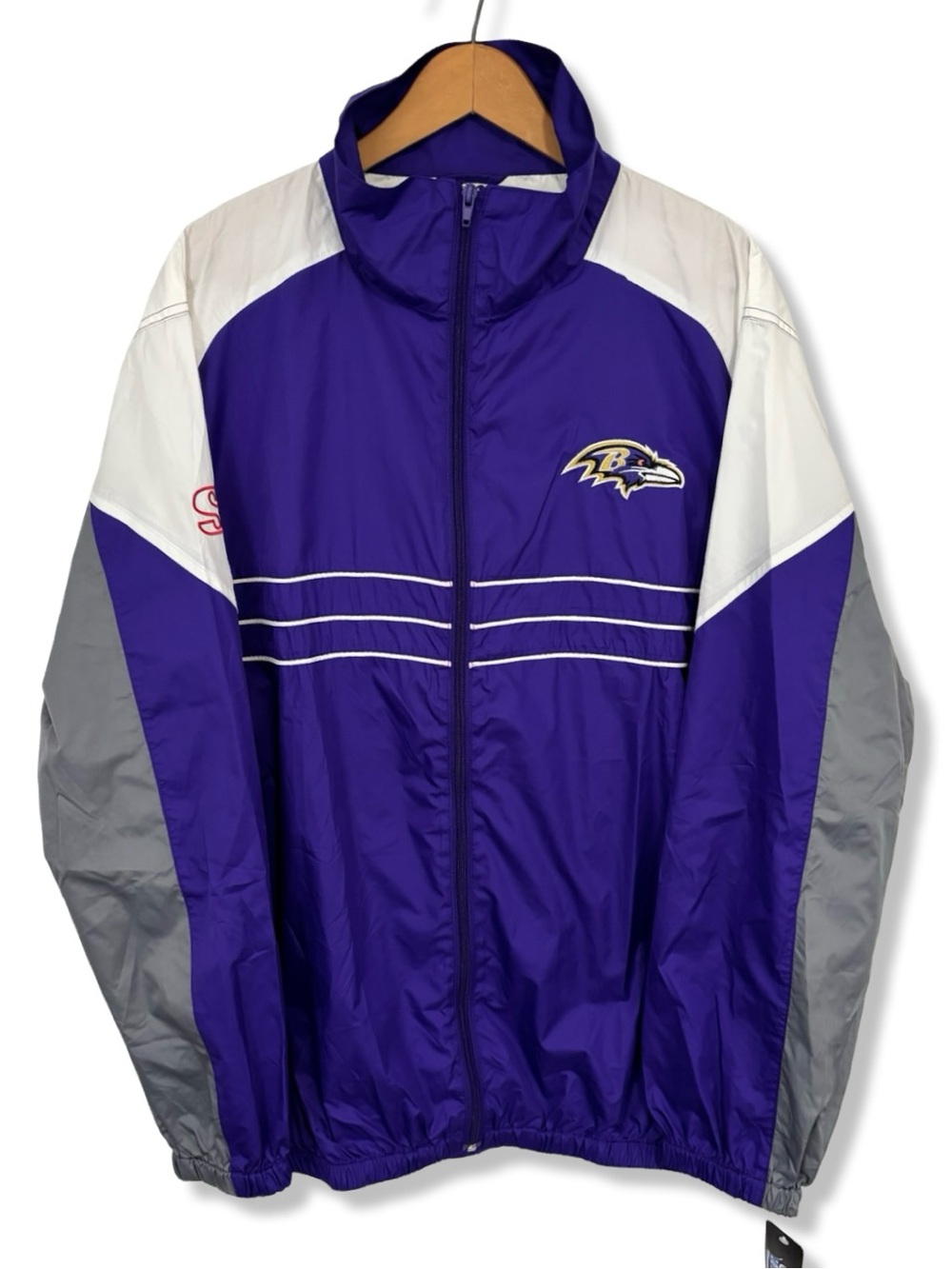 NWT NFL Baltimore Ravens Windbreaker Jacket